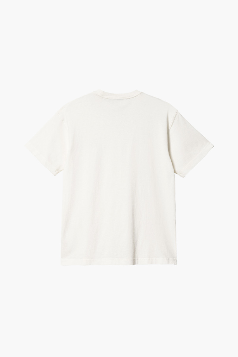 S/s nelson tee garment dyed Wax