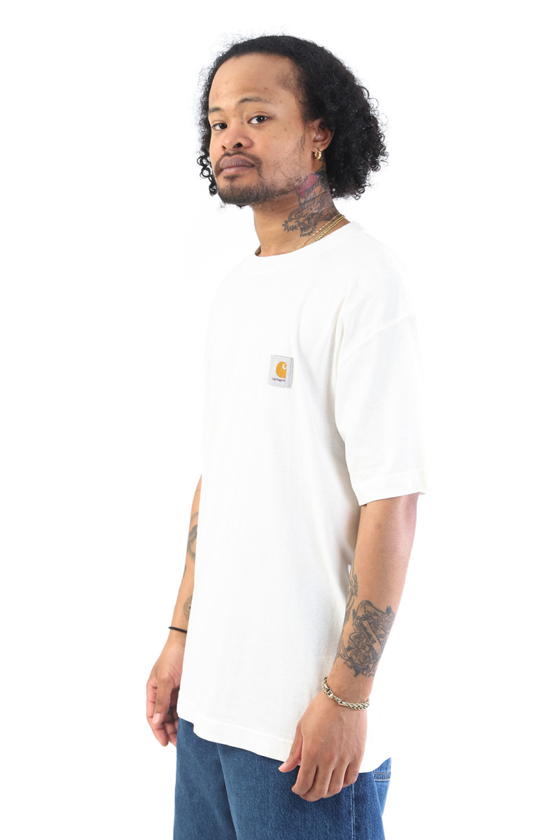 S/s nelson tee garment dyed Wax