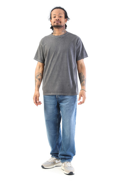 S/s crew tee P-grey