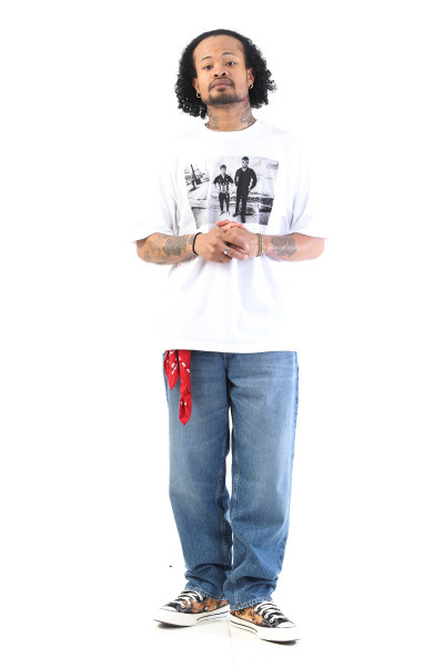 Nh x osamu nagahama tee ss-1 White