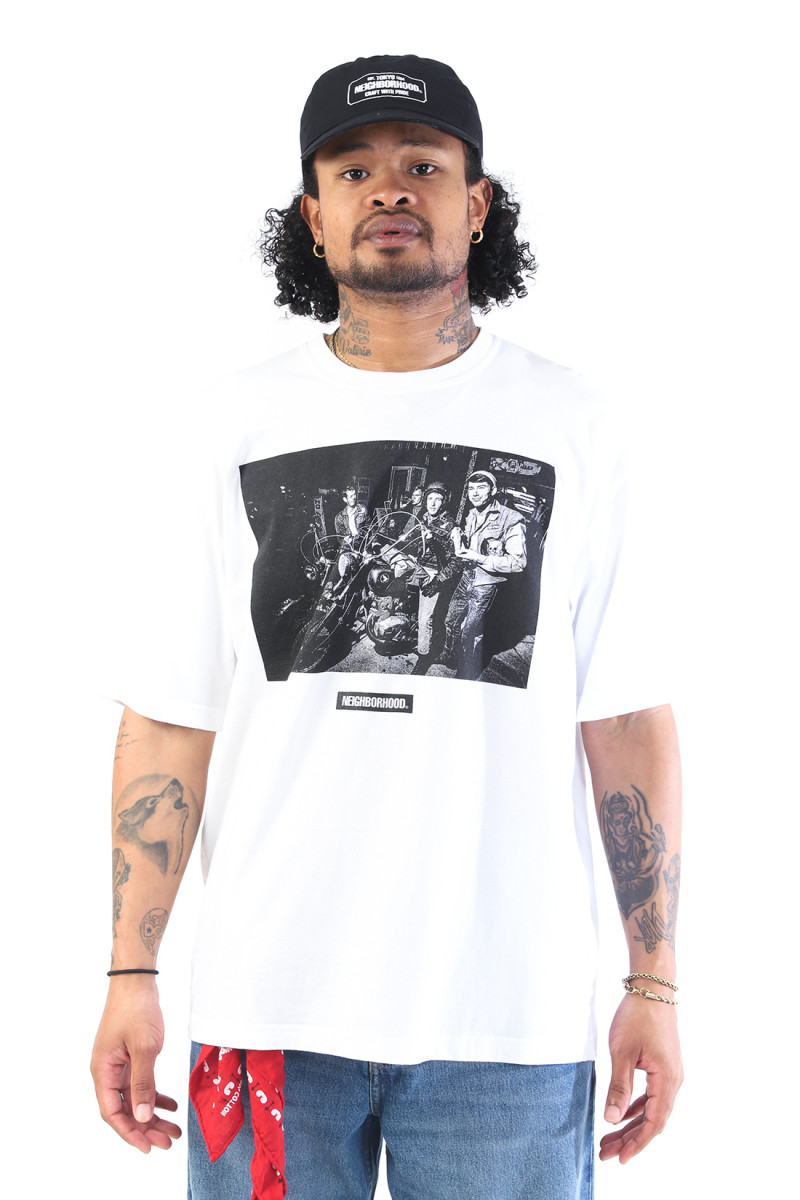 Nh x osamu nagahama tee ss-2 White