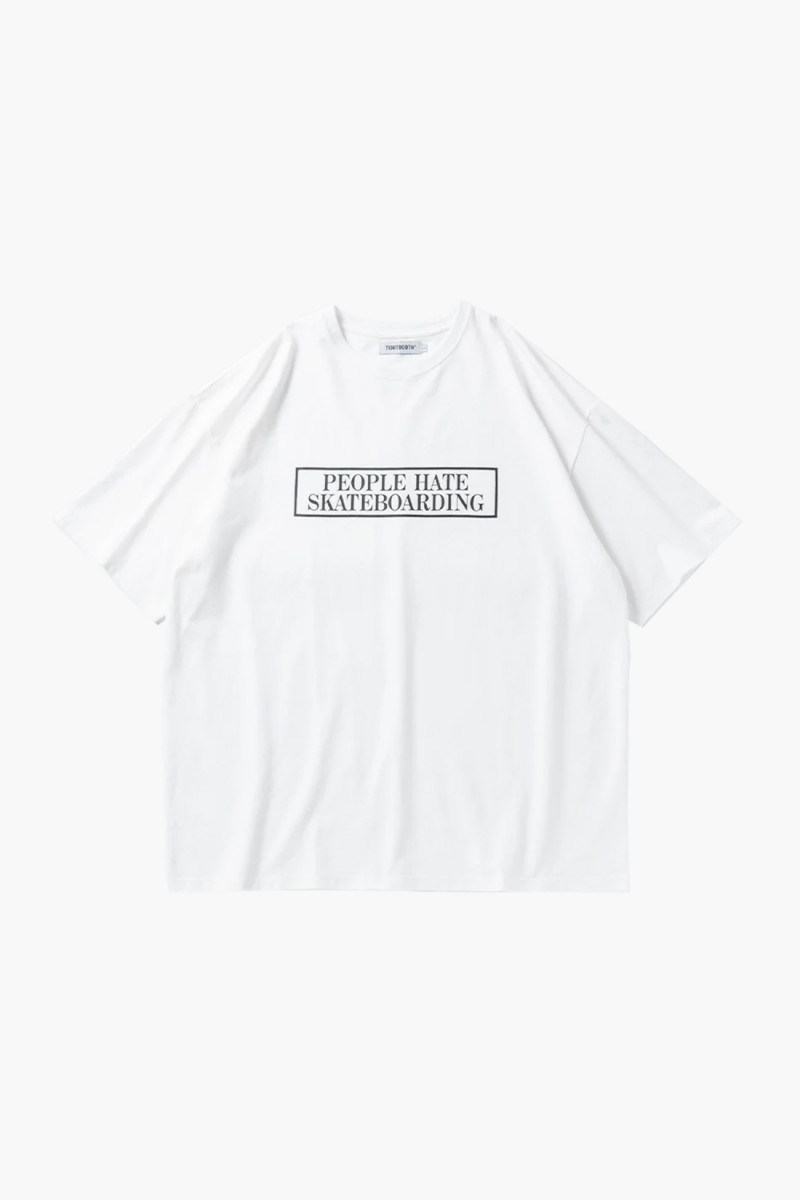 People hate skate t-shirt White