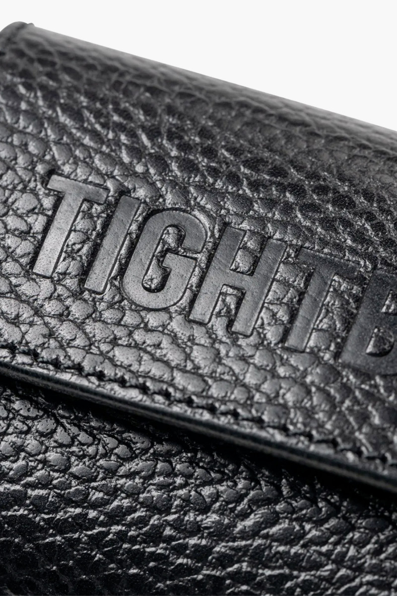 Leather key case Black