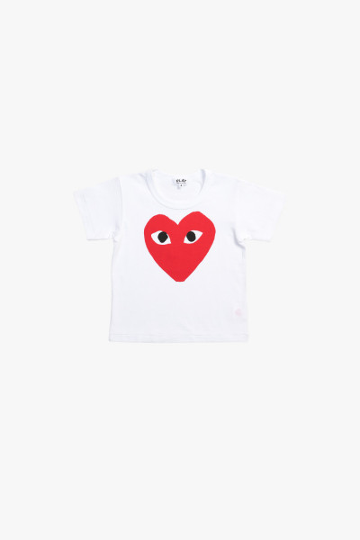 Kids t-shirt logo print White