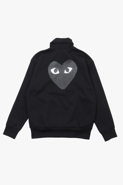 Comme des garçons play Play sweatshirt big heart Black - GRADUATE ...