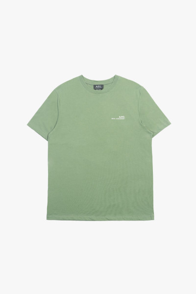 A.p.c. T-shirt item Vert grise - GRADUATE STORE