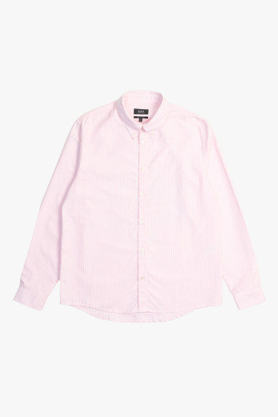 A.p.c. Chemise greg Rose - GRADUATE STORE