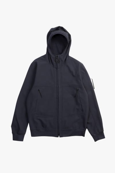 Stone island Q0322 soft shell-r v0020 Blu scuro - GRADUATE STORE