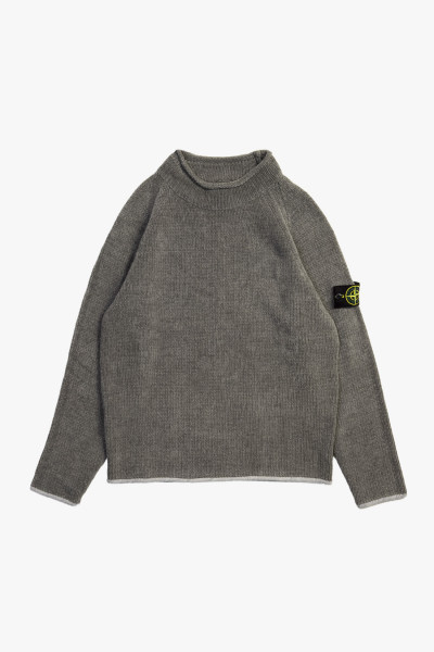 Stone island 557a9 chenille sweater v0066 Grigio verde - GRADUATE ...
