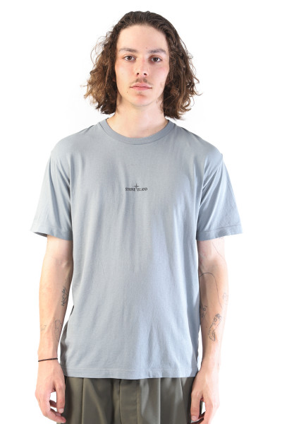 Stone island 2ns81 short sleeve tee v0066 Grigio verde - GRADUATE ...