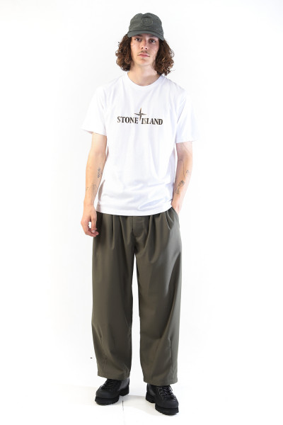 Stone island 2ns80 short sleeve tee v001 Bianco - GRADUATE STORE
