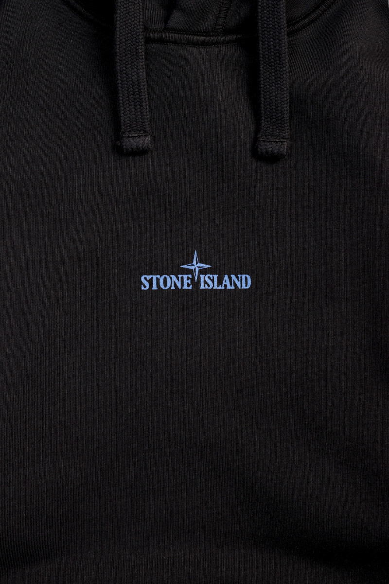 66283 hooded sweater v0029 Nero