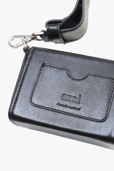 Ami Adc nano lunch box bag Black - GRADUATE STORE