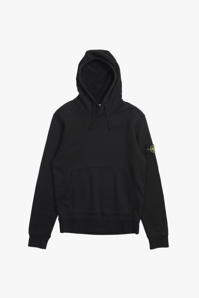 Stone island 64151 hooded sweater v0029 Nero - GRADUATE STORE