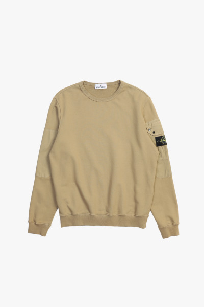 Stone island 63920 crewneck sweater v0094 Biscotto - GRADUATE STORE