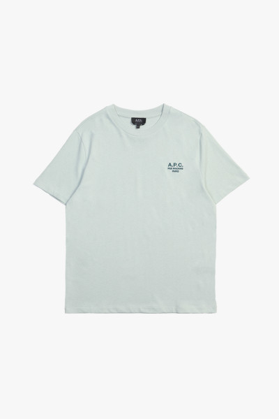 A.p.c. T-shirt standard rue madame Light green/green - GRADUATE ...