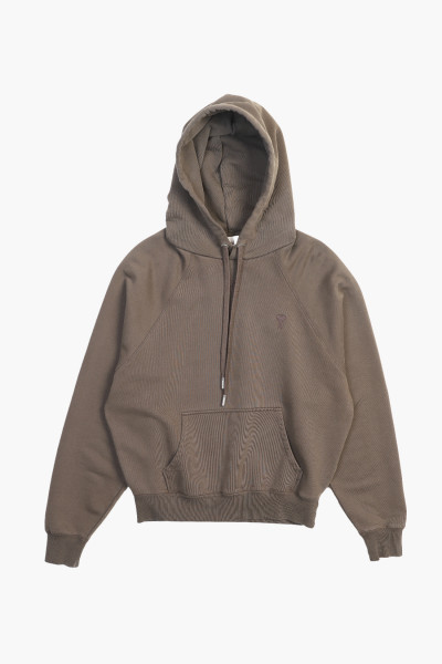 Ami Hoodie boxy ami de coeur Dark coffee - GRADUATE STORE