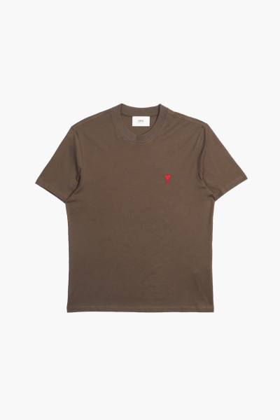 Ami Tee shirt adc Dark coffee - GRADUATE STORE