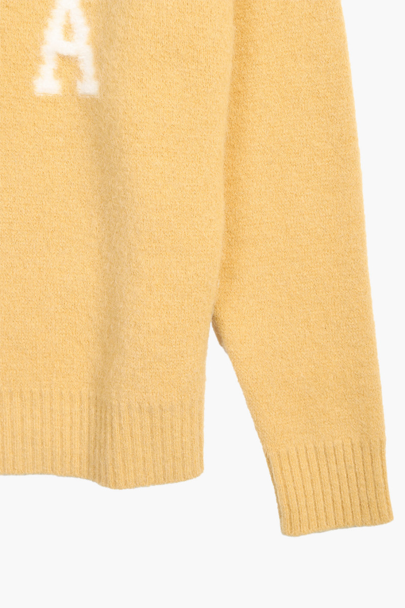 Pull col cheminee adc ecru Mustard