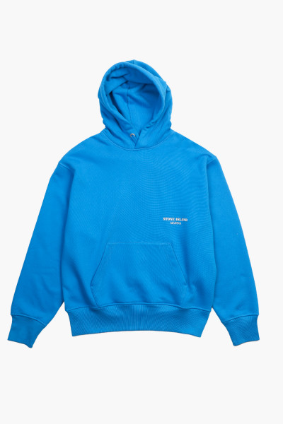 Stone island 638x5 marina hoodie v0022 Bluette - GRADUATE STORE
