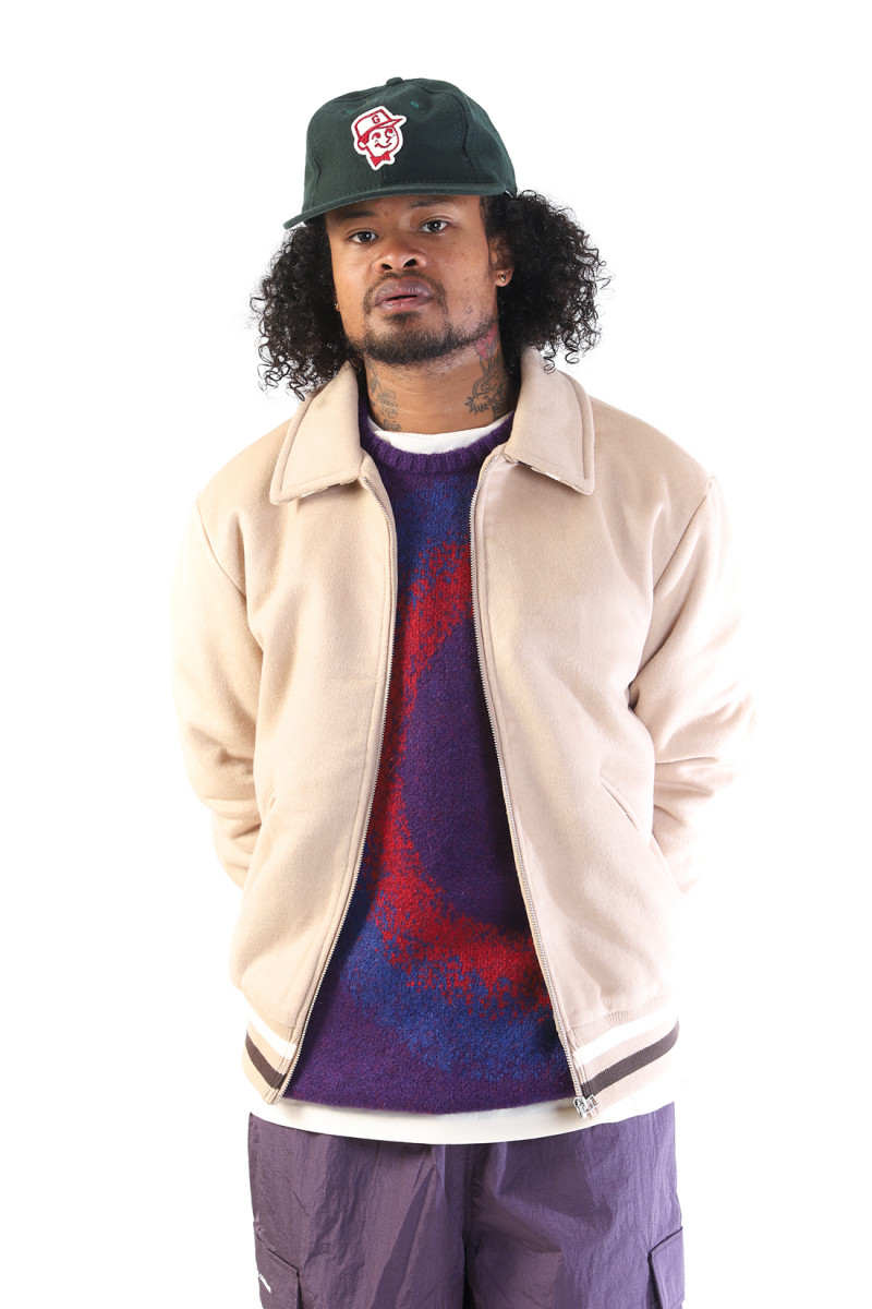 Varsity jacket White pepper