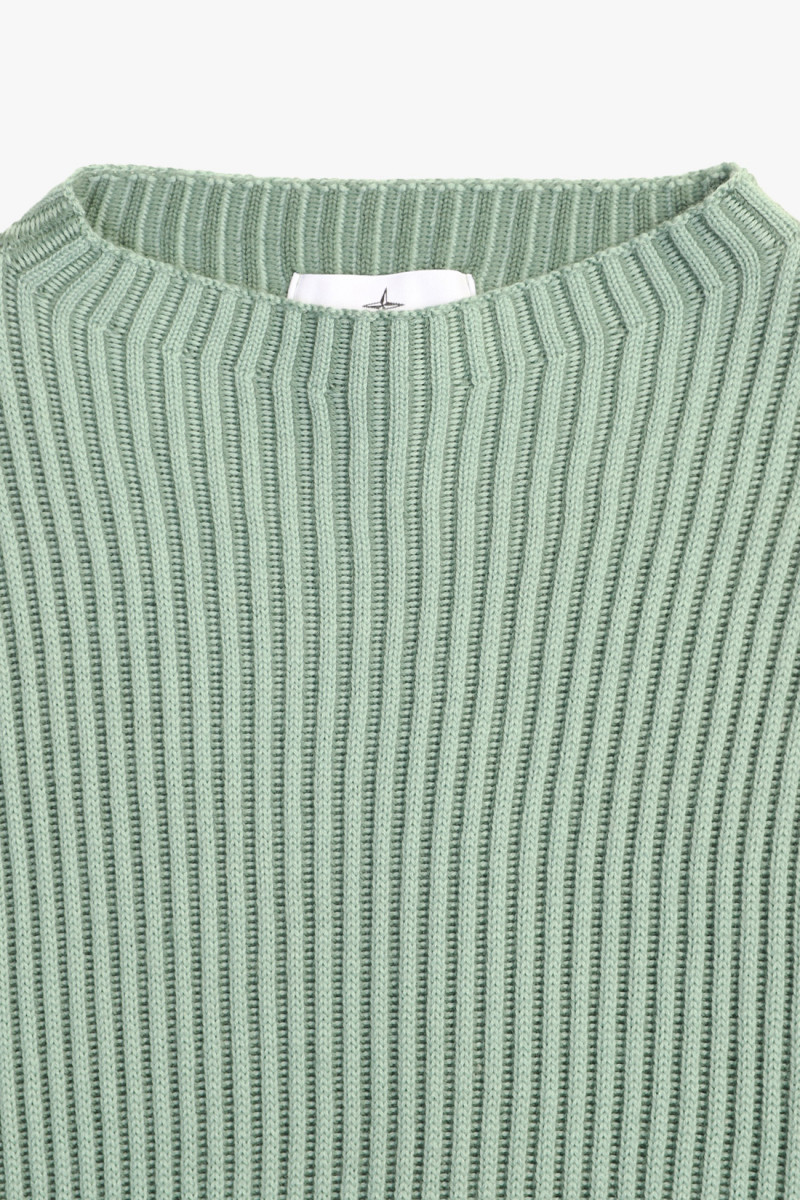 532c1 knit sweater v0055 Salvia