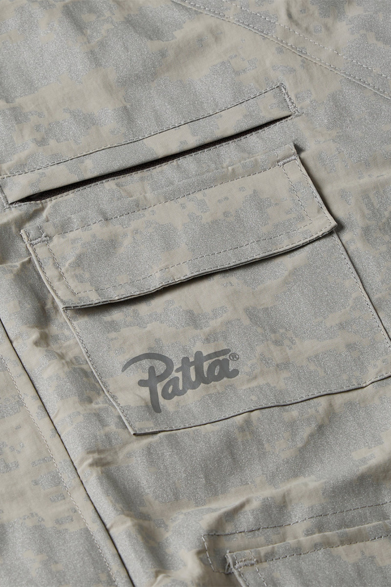 Patta digi camo reflective jkt Wild dove