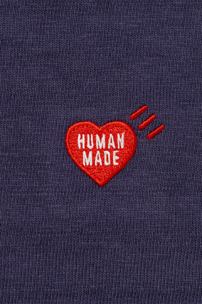 Heart badge tee hm28cs030 Navy