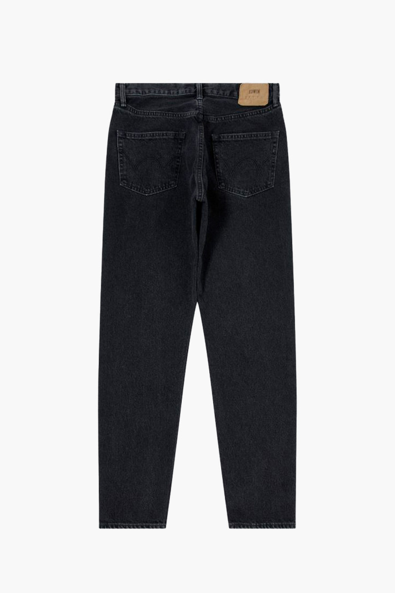 Regular tapered denim black Dark used