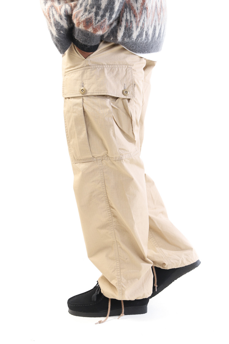 Mil 6pockets 80/3 rip stop Beige