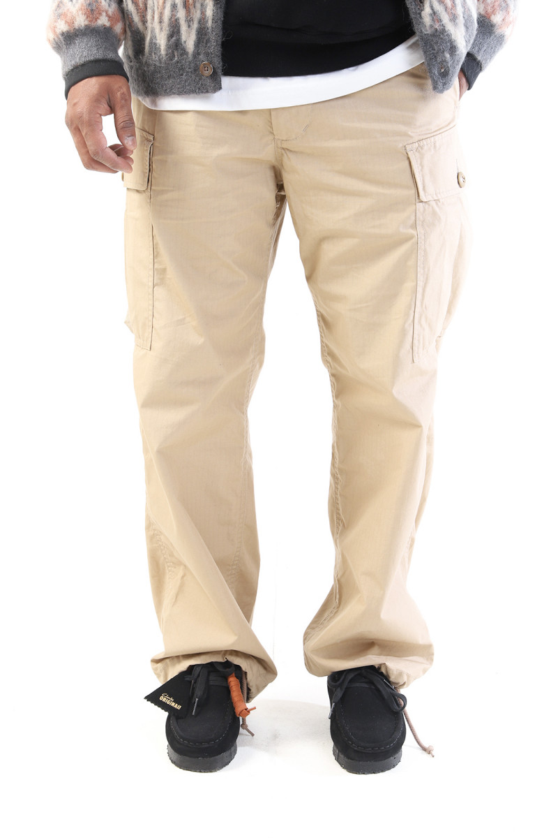 Mil 6pockets 80/3 rip stop Beige
