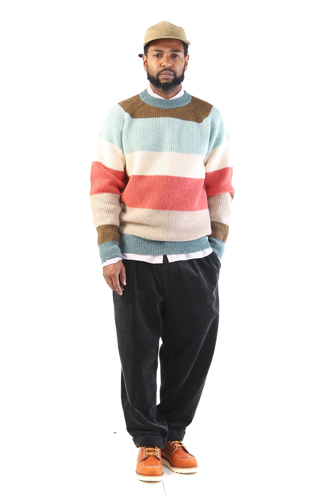 2pleats corduroy Charcoal