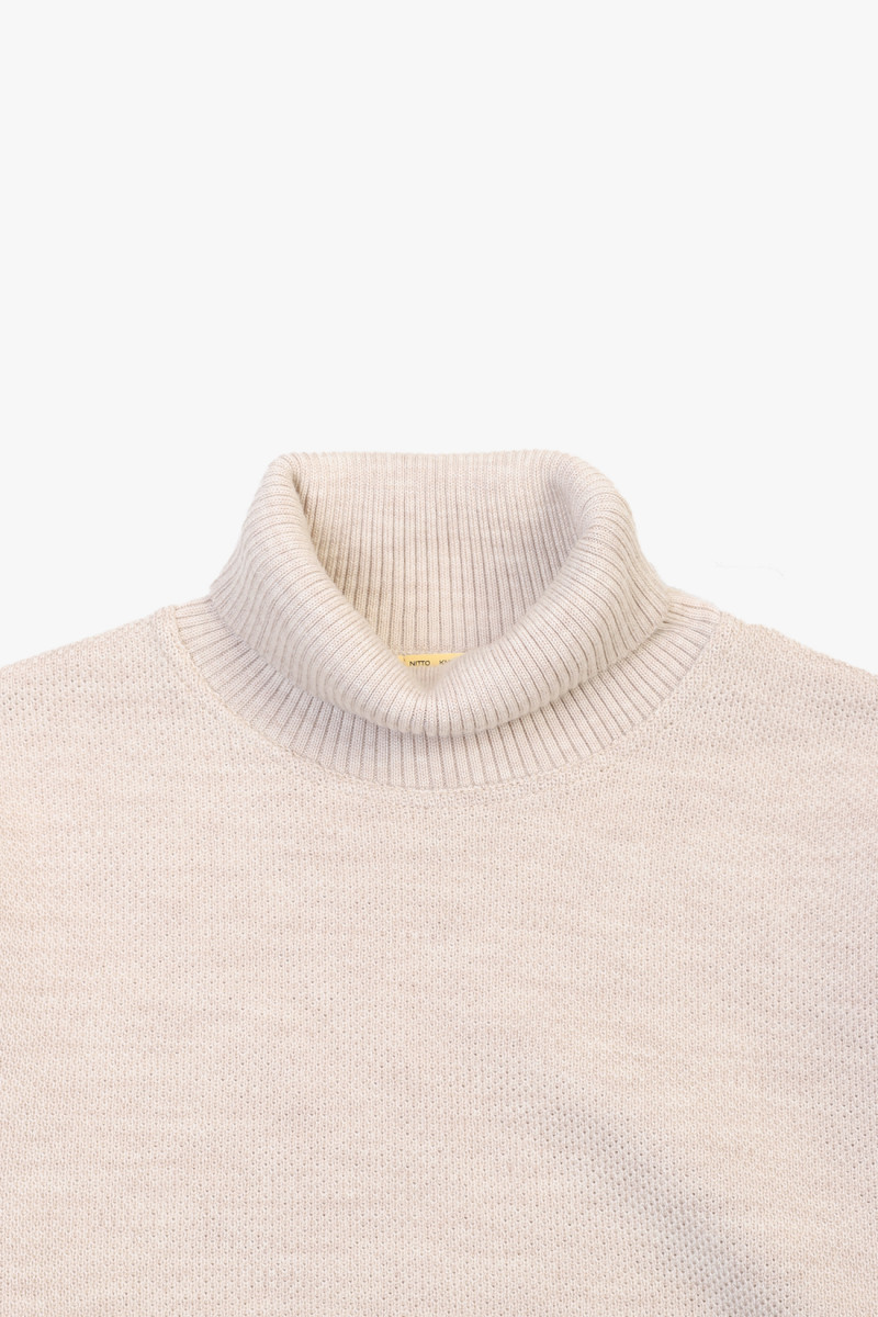 Pull youri col roule Naturel