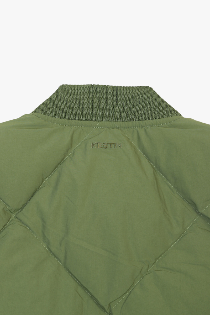 Linton padded vest Grass green