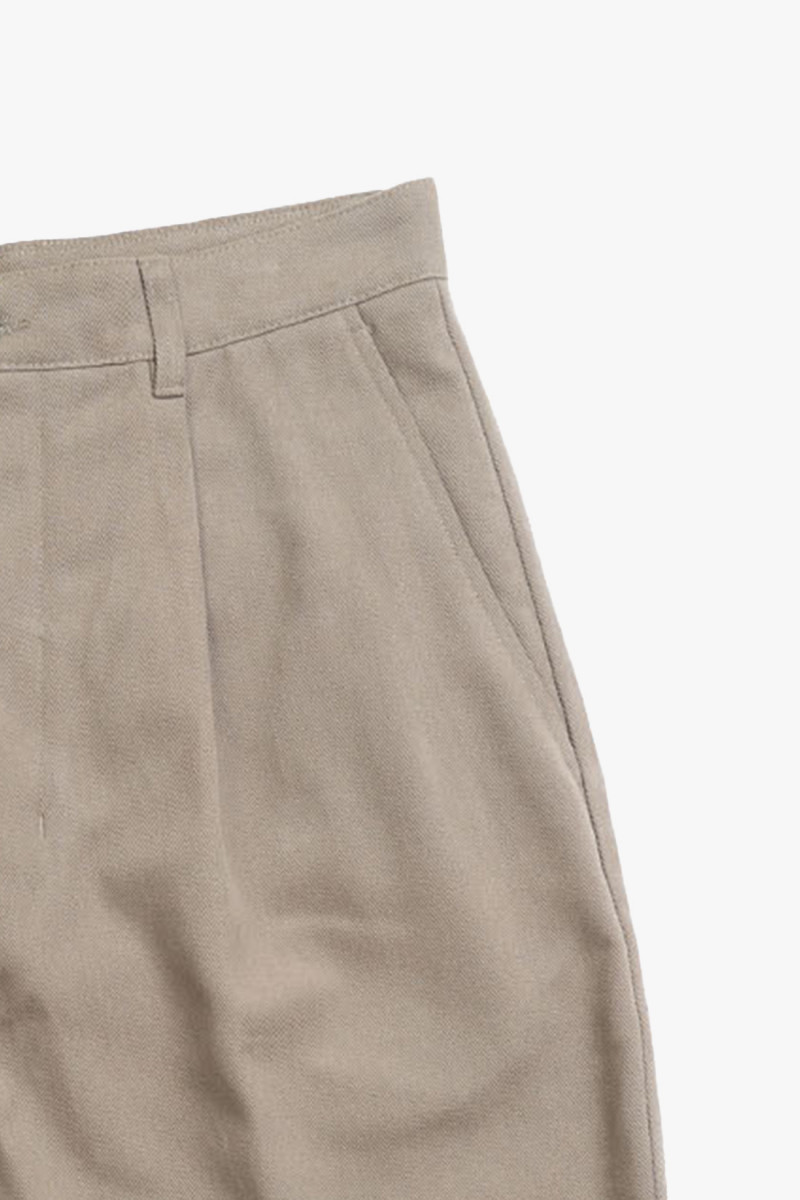 Carrot trousers Taupe