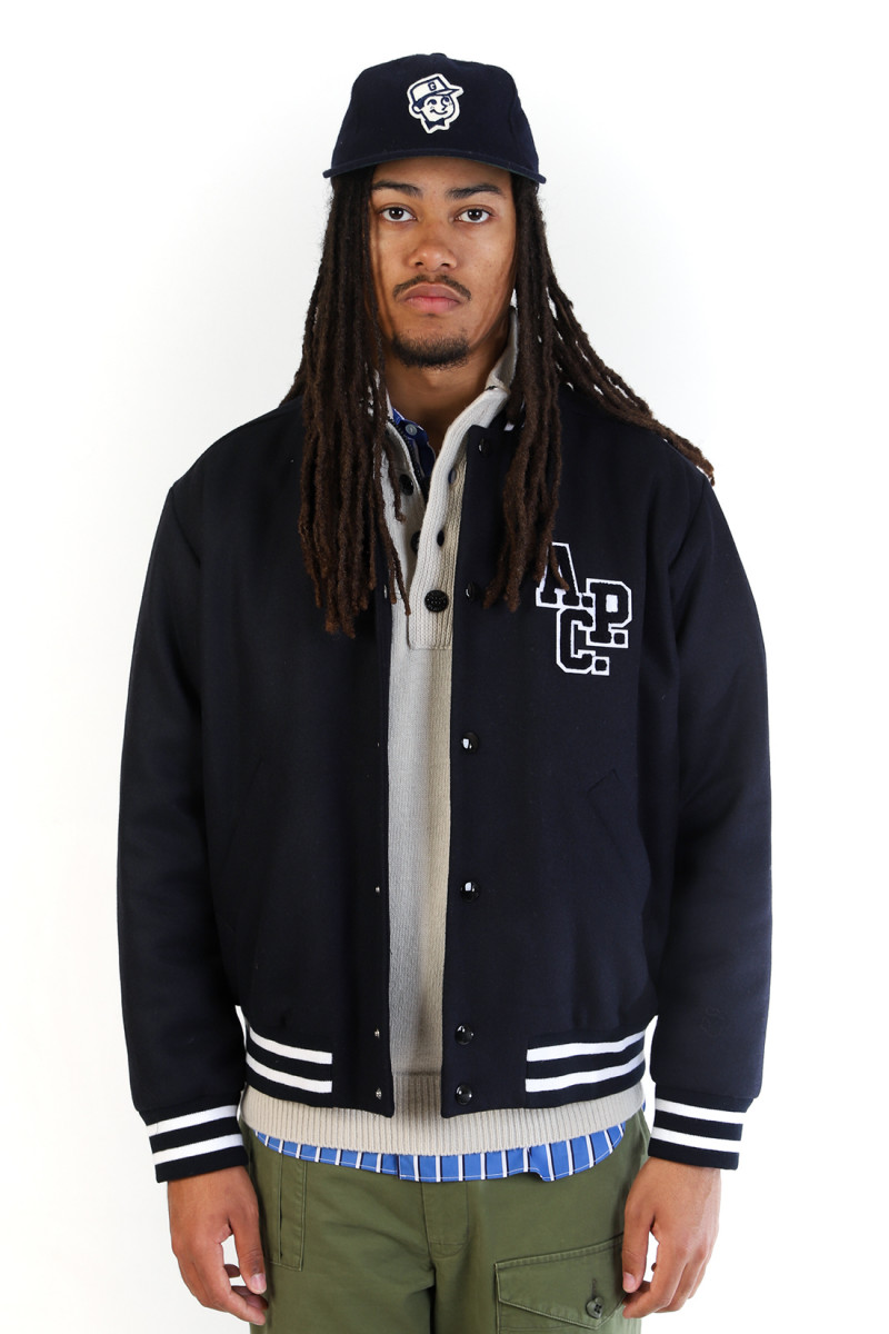 Blouson micky Bleu fonce chine