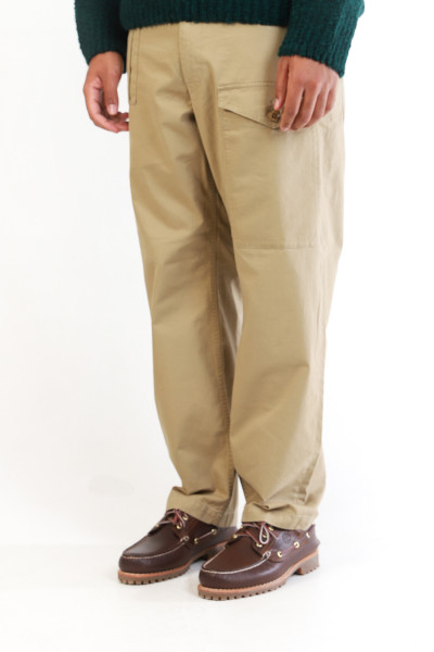 Human made Straight cargo pants hm28pt014 Beige - GRADUATE STORE