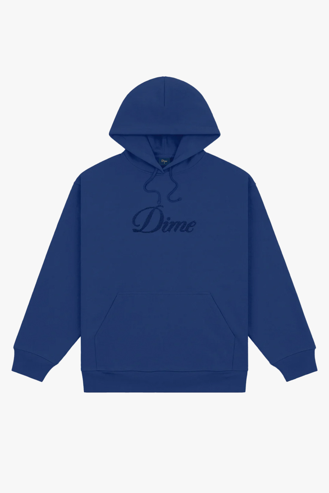 Cursive logo hoodie Midnight navy
